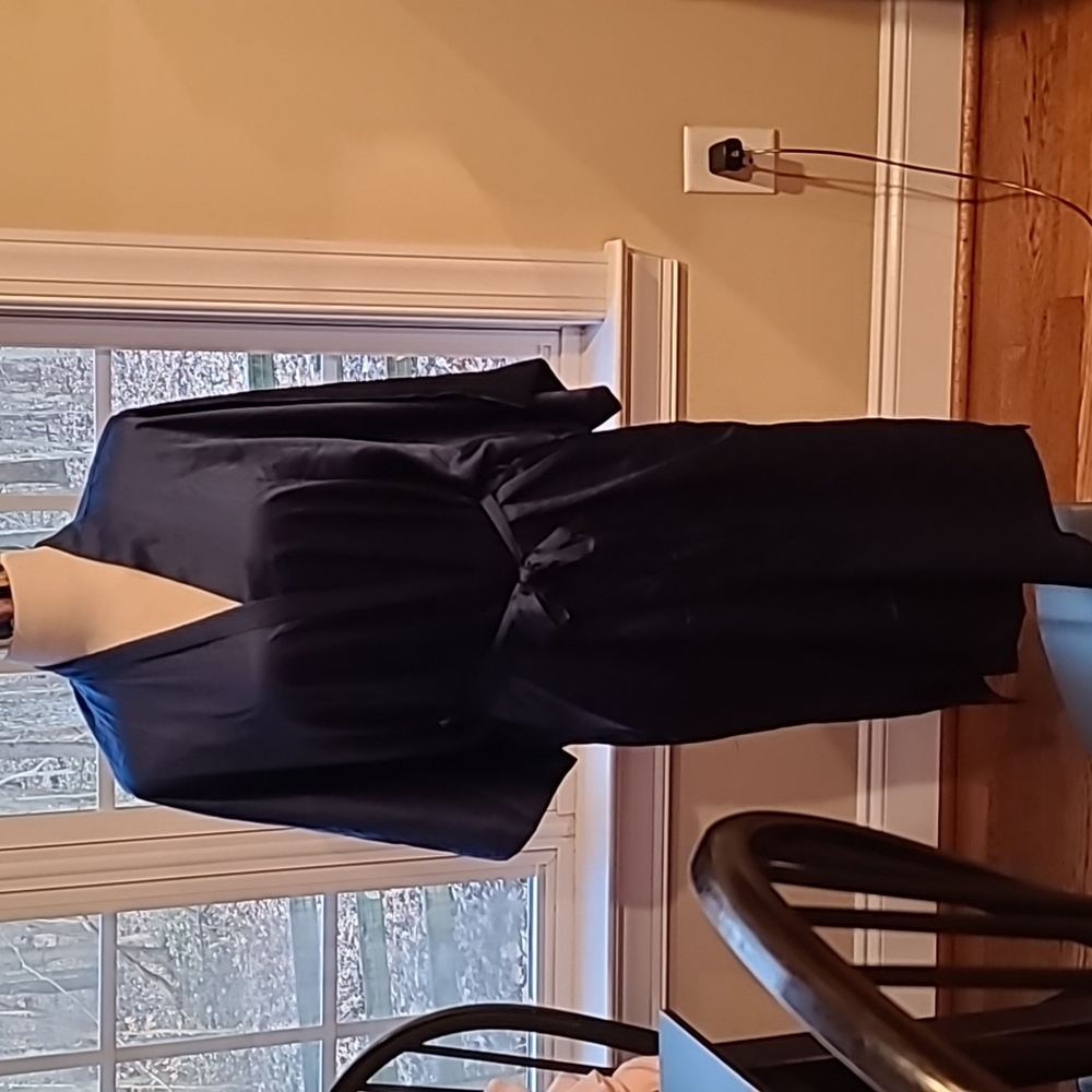 VS Siky Polyester Navy Robe